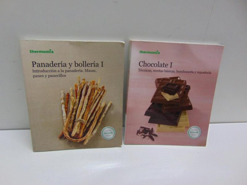 2 libros de recetas Thermomix