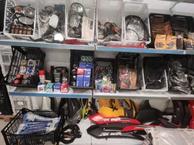 lote mas de 500 articulos recambios auto y moto