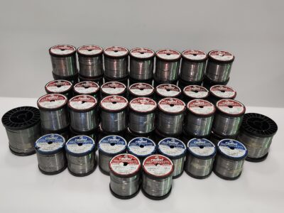 Lote 30Kg. Bobinas estaño profesional radiel